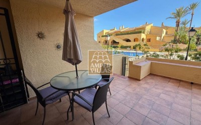 Spacious flat with a fantastic terrace in the harbour of Campomanes, Altea.